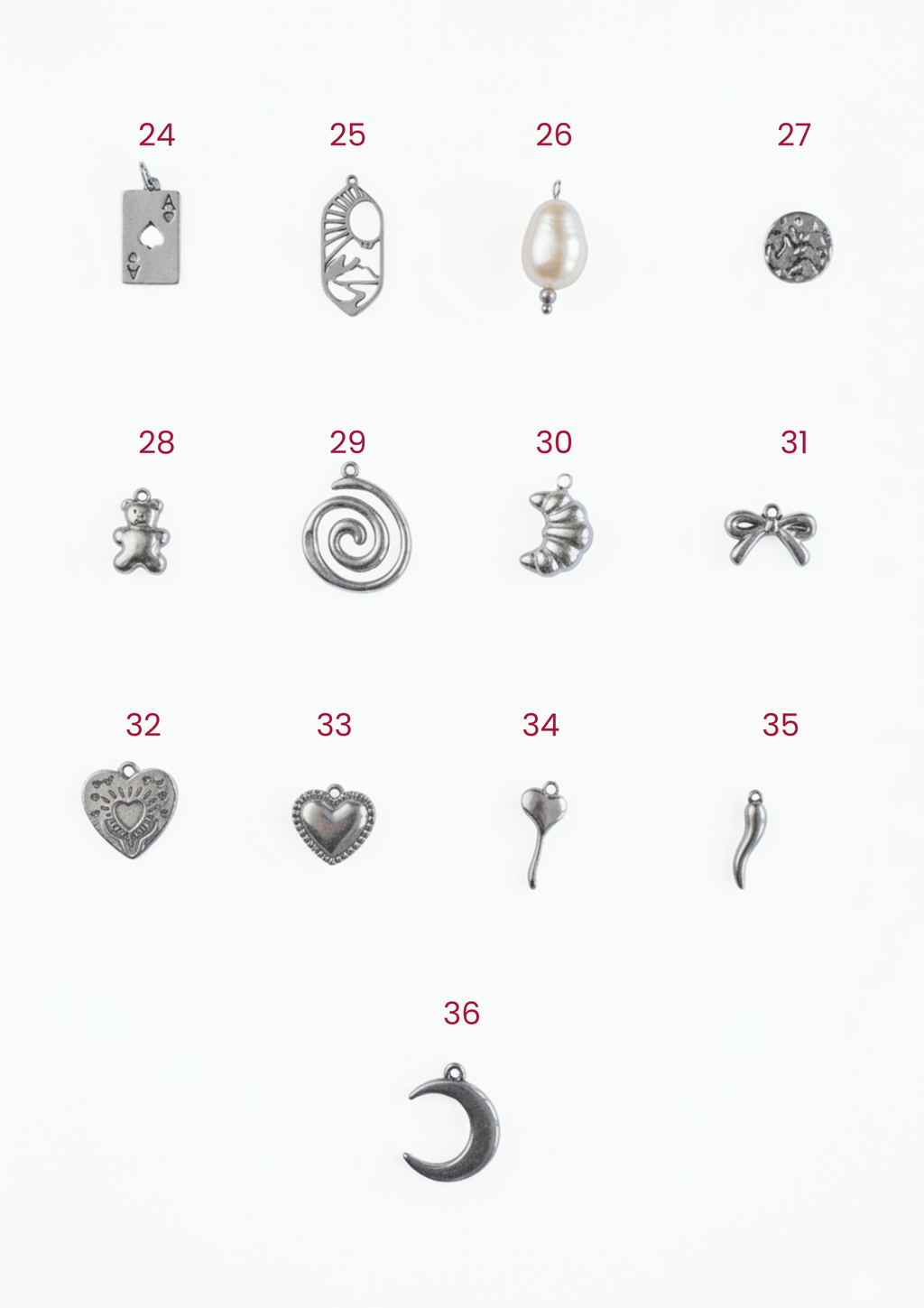 Foulard à charms personnalisable