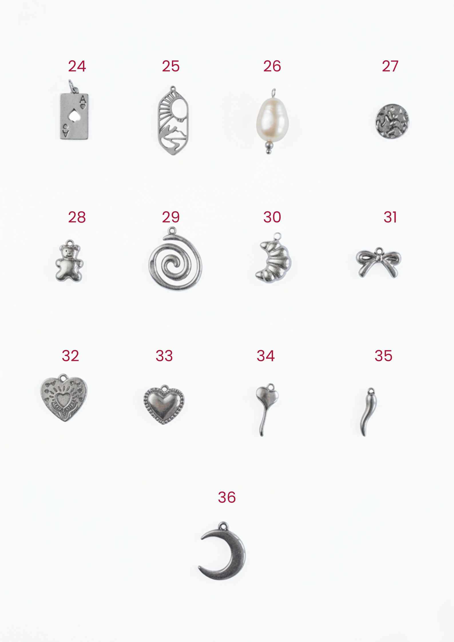 Foulard à charms personnalisable