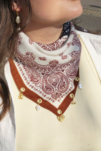 Foulard à charms personnalisable