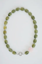 Collier Olivia - Vert olive