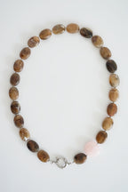 Collier Olivia - Marron