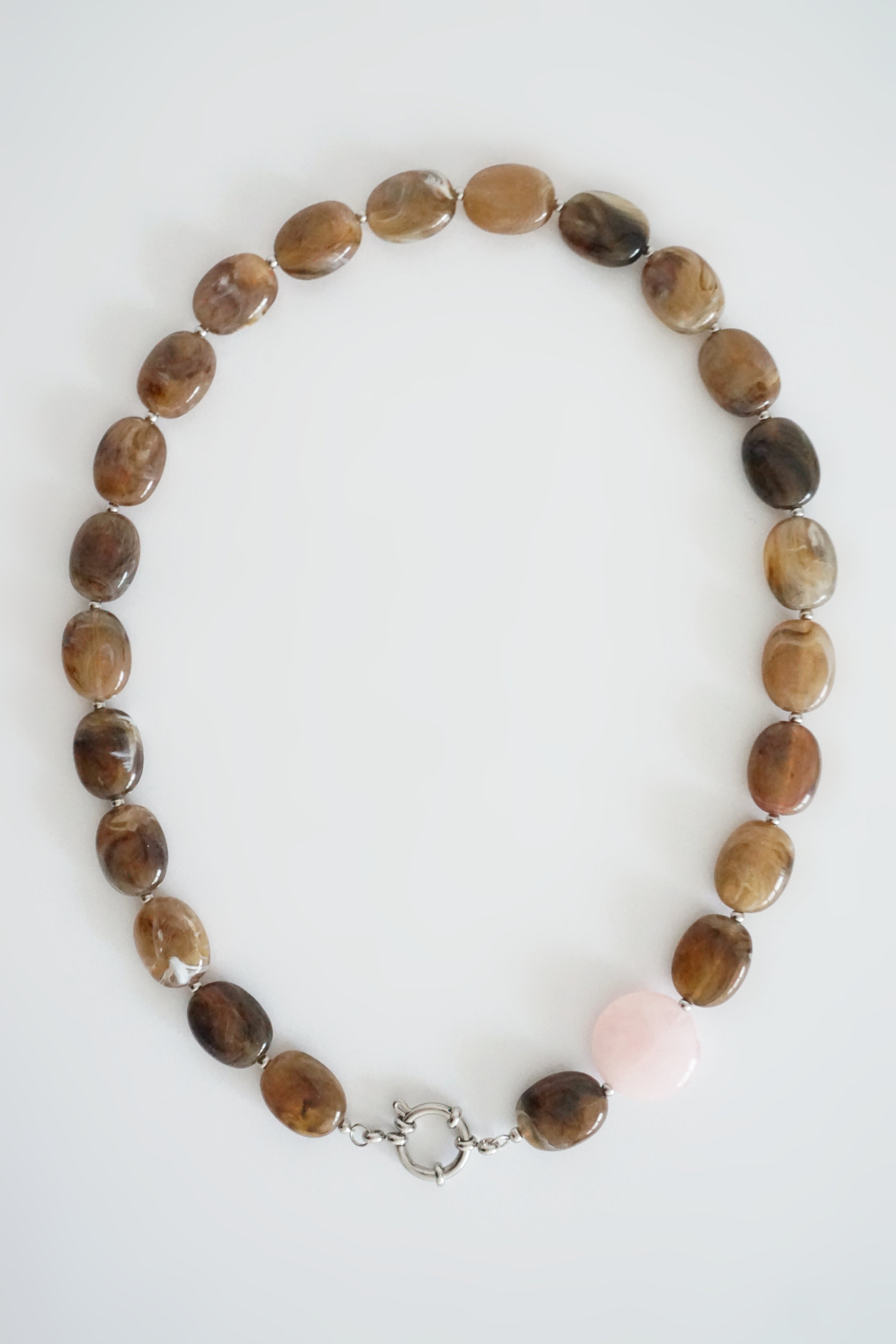 Collier Olivia - Marron