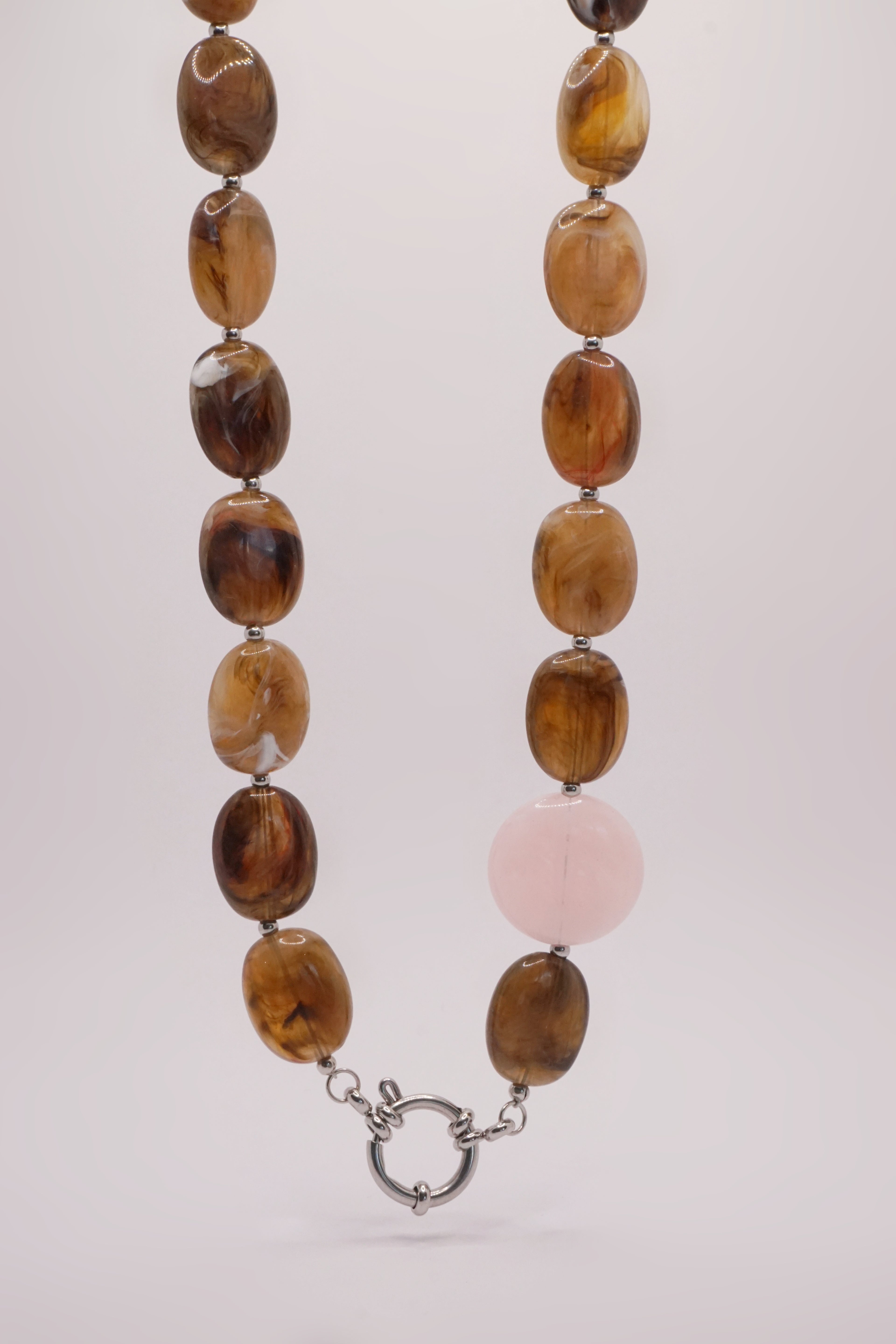 Collier Olivia - Marron