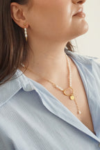 Parure Diana - Collier personnalisé & Boucles d’oreilles
