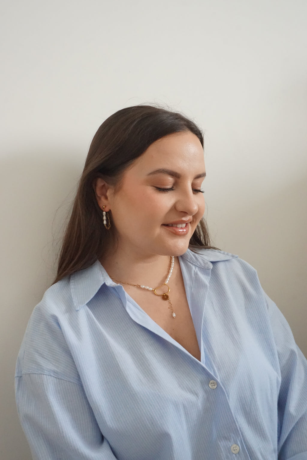 Parure Diana - Collier personnalisé & Boucles d’oreilles