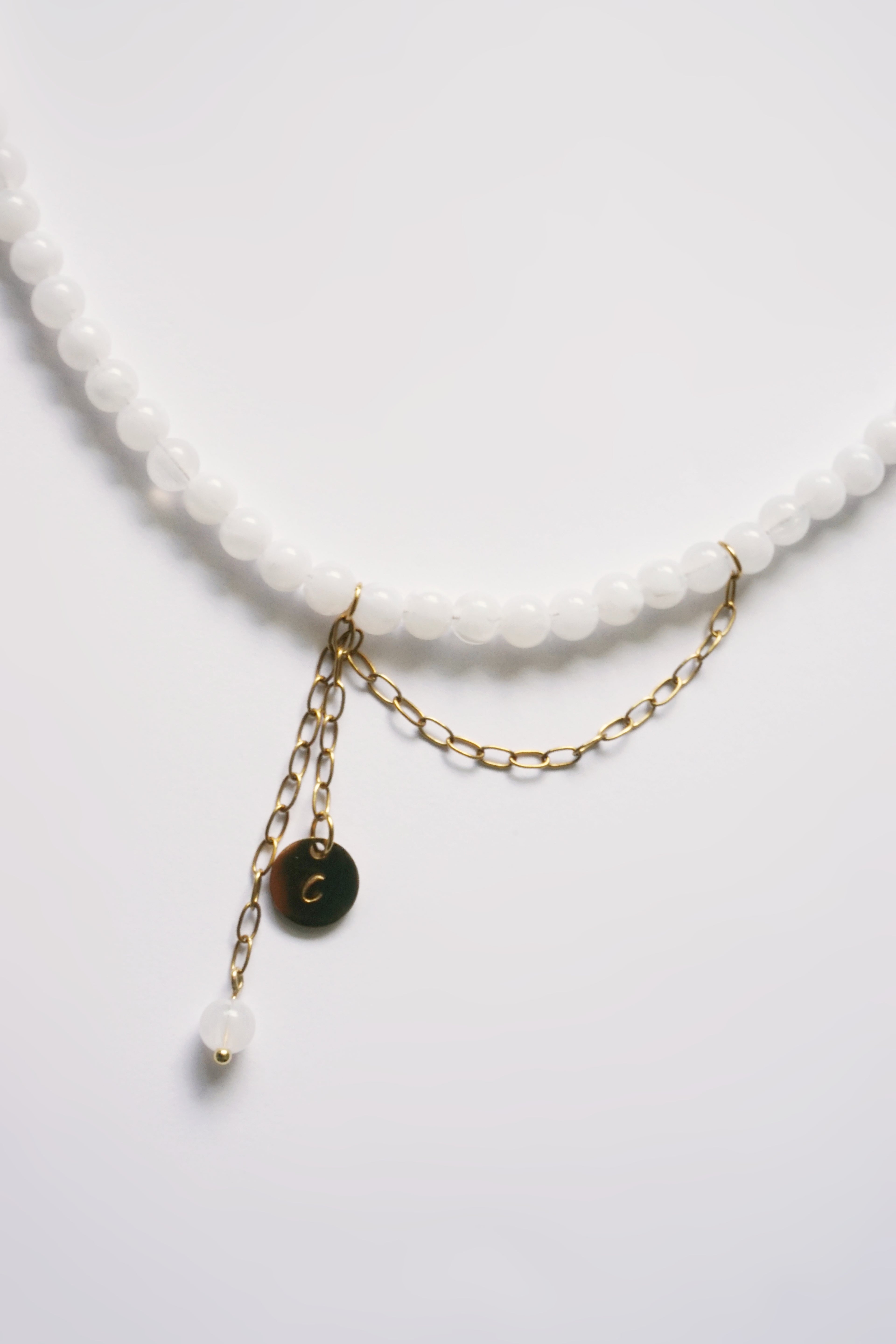 Parure Isabella - Collier personnalisé & Boucles d’oreilles