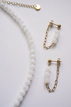 Parure Isabella - Collier personnalisé & Boucles d’oreilles
