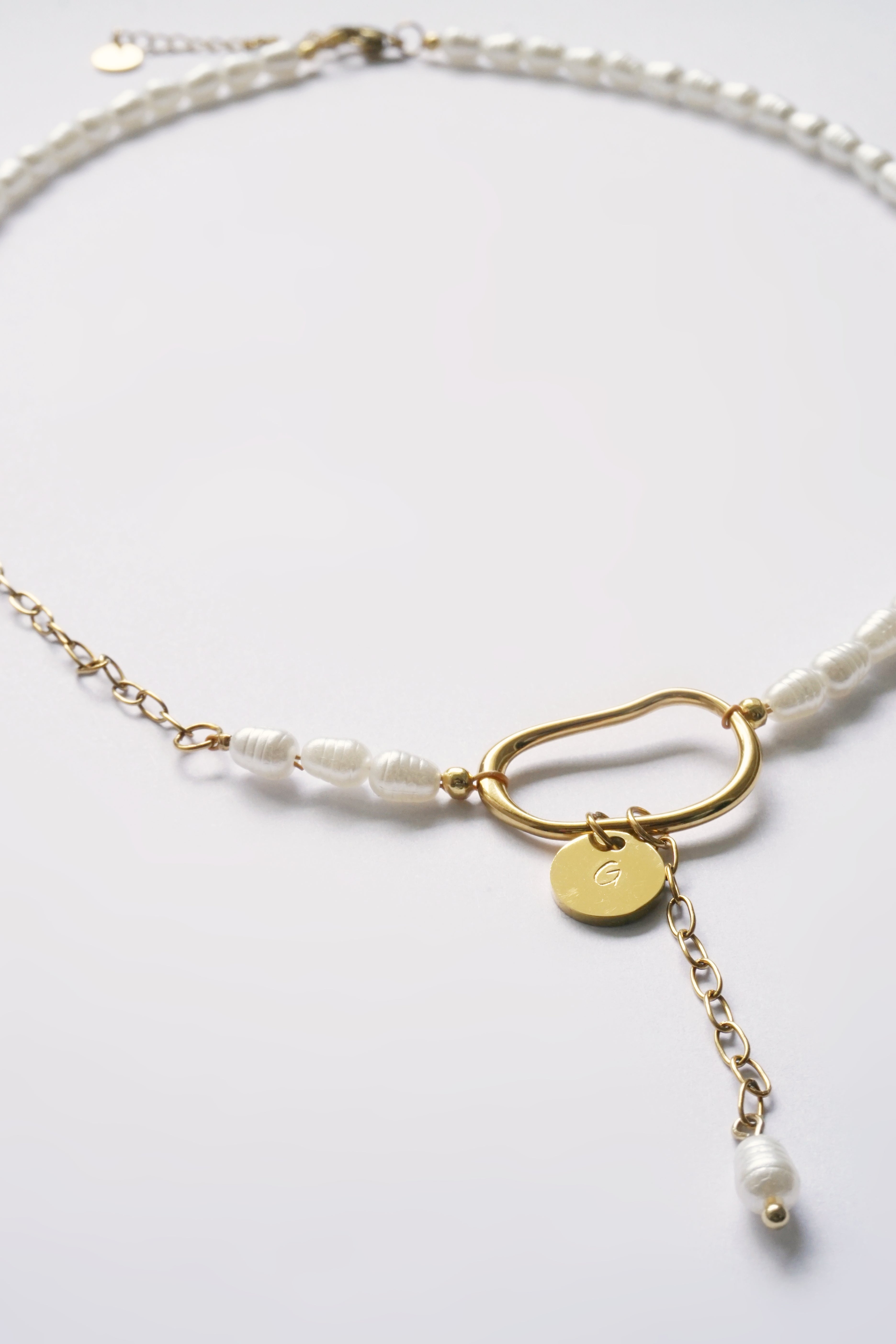 Parure Diana - Collier personnalisé & Boucles d’oreilles