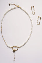 Parure Diana - Collier personnalisé & Boucles d’oreilles