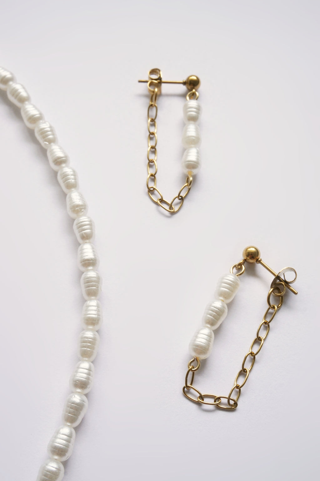 Parure Diana - Collier personnalisé & Boucles d’oreilles