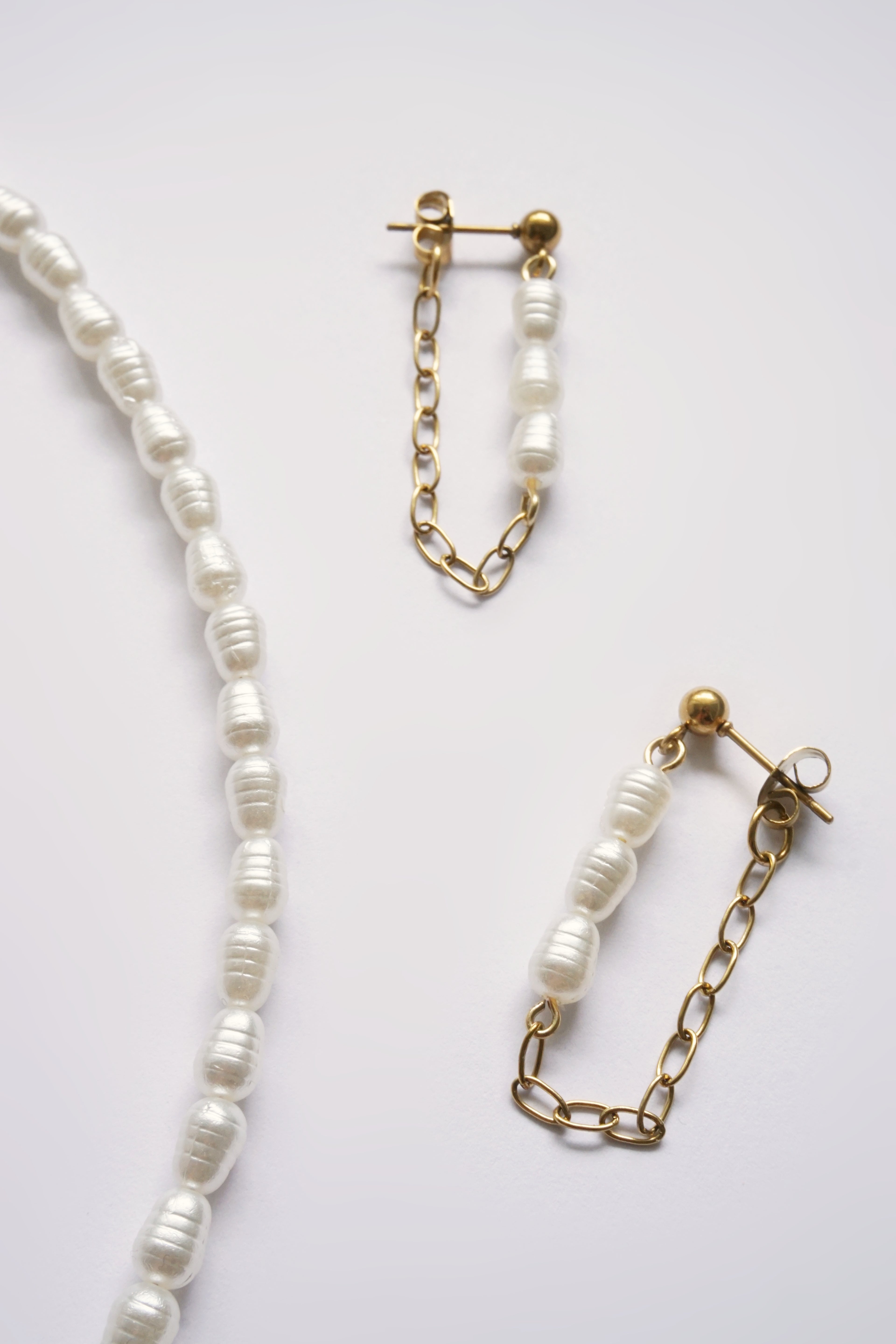 Parure Diana - Collier personnalisé & Boucles d’oreilles
