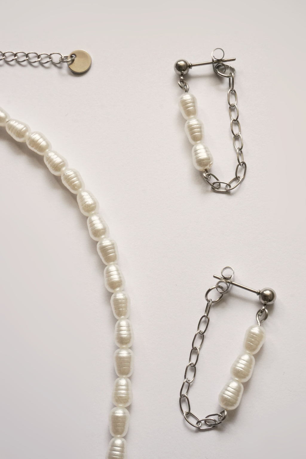 Parure Diana - Collier personnalisé & Boucles d’oreilles