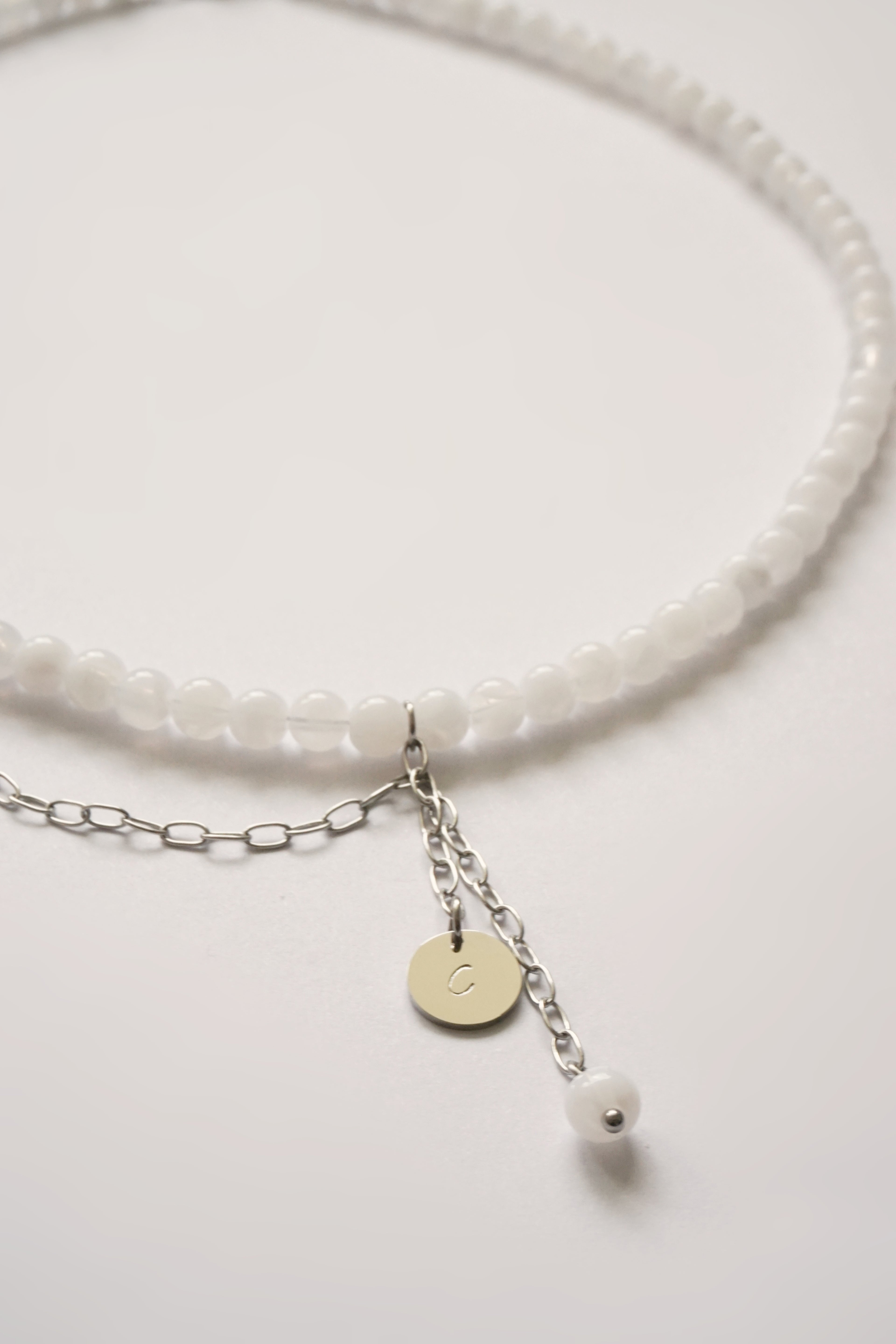 Parure Isabella - Collier personnalisé & Boucles d’oreilles