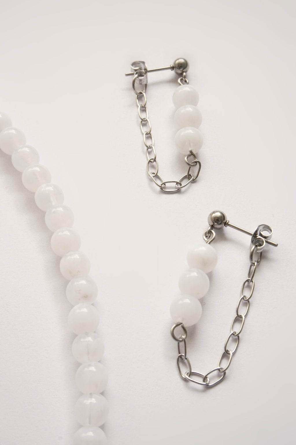 Parure Isabella - Collier personnalisé & Boucles d’oreilles