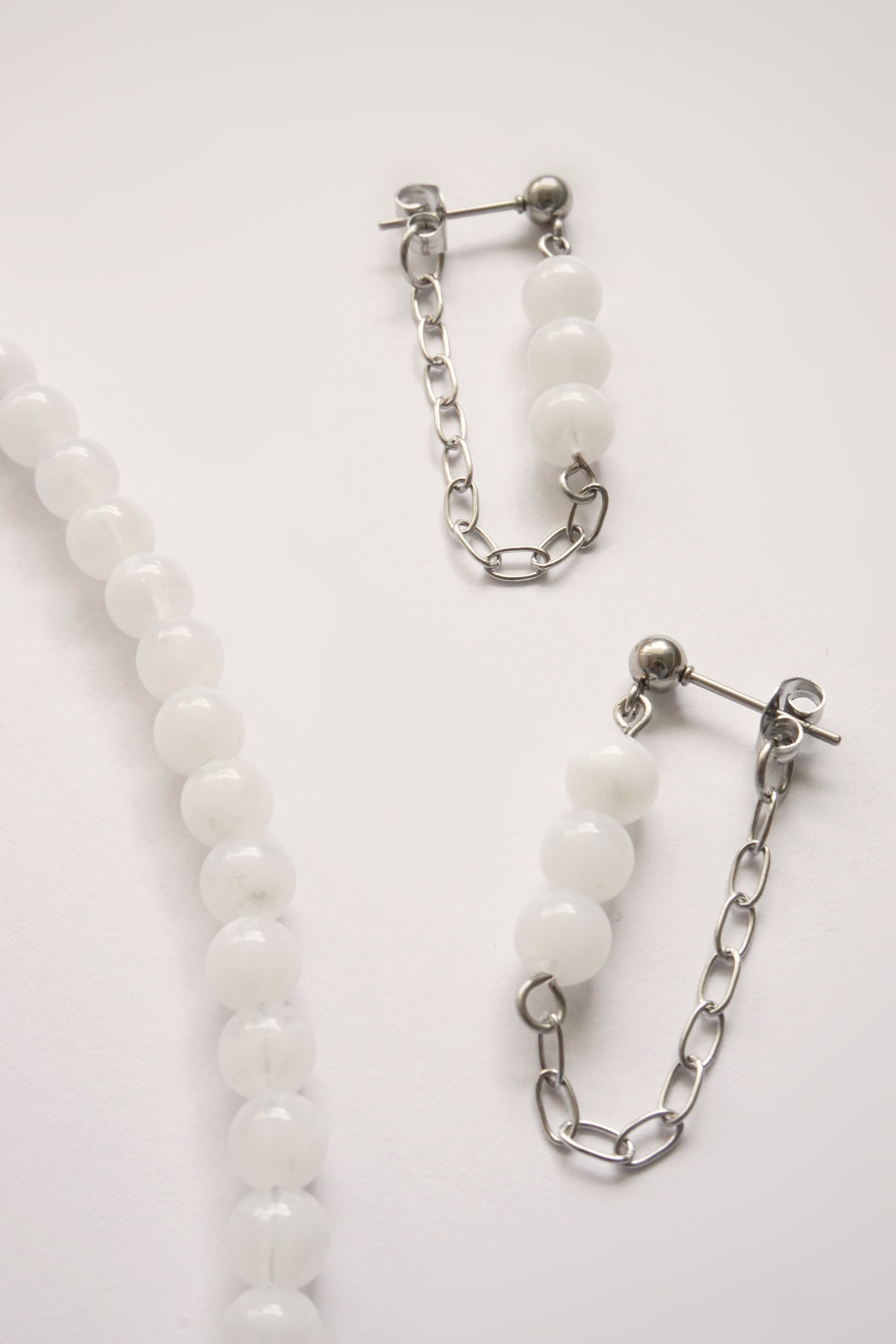 Parure Isabella - Collier personnalisé & Boucles d’oreilles