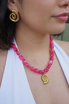 Collier Paloma - Fuschia