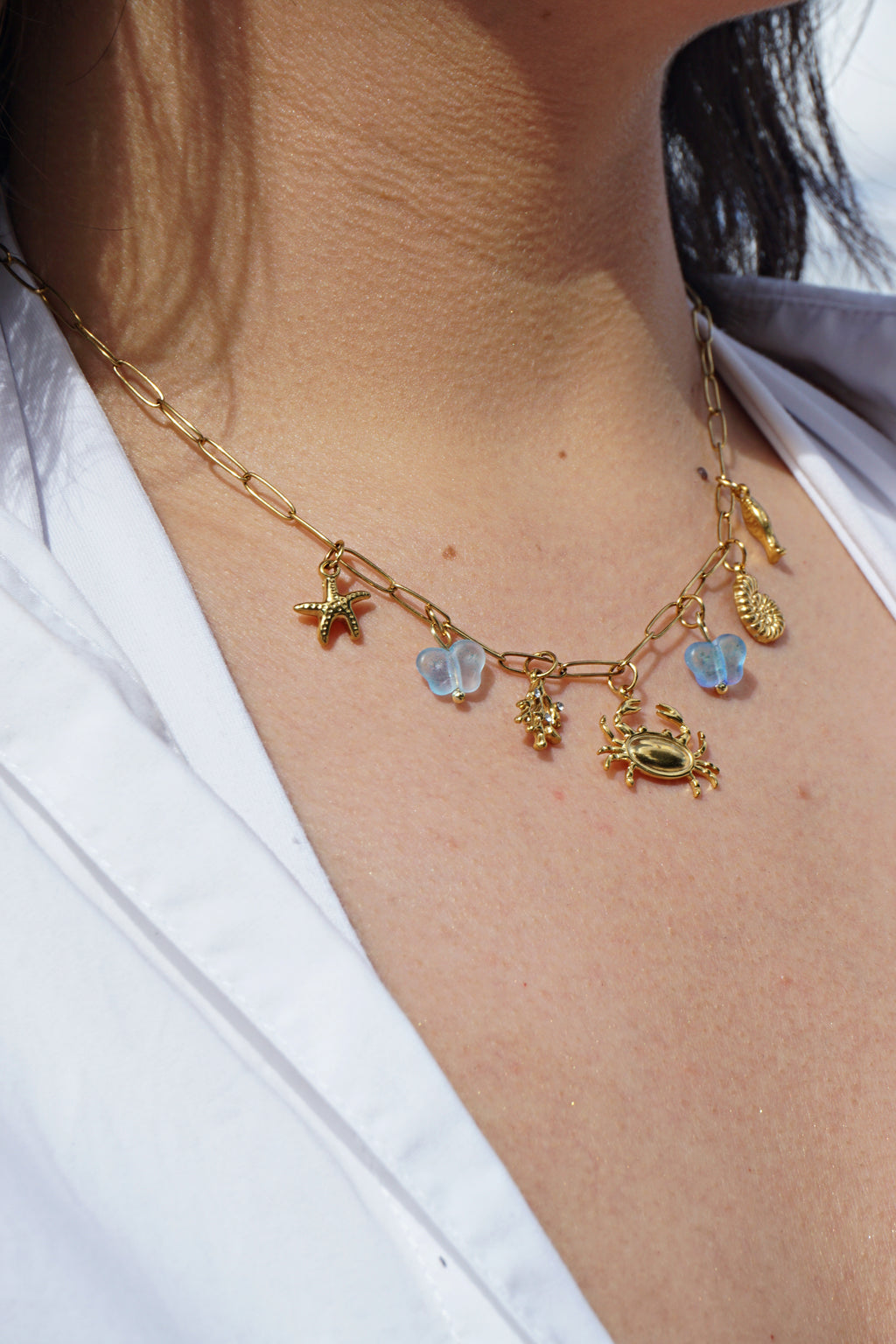 Collier à charms personnalisable