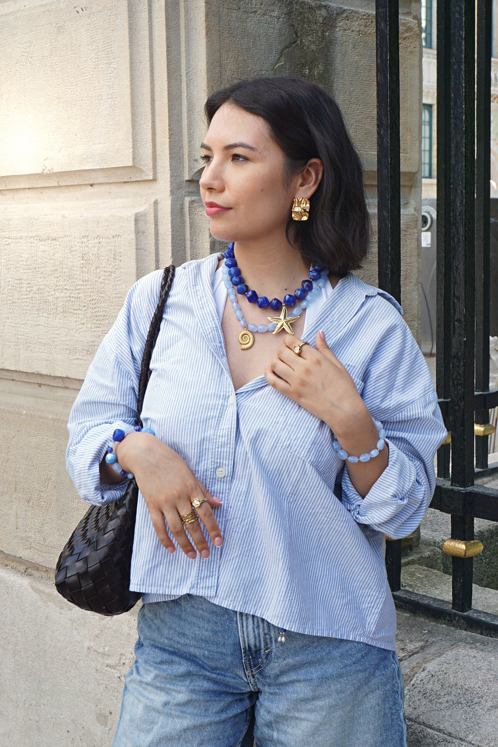 Bracelet Paloma - Bleu ciel