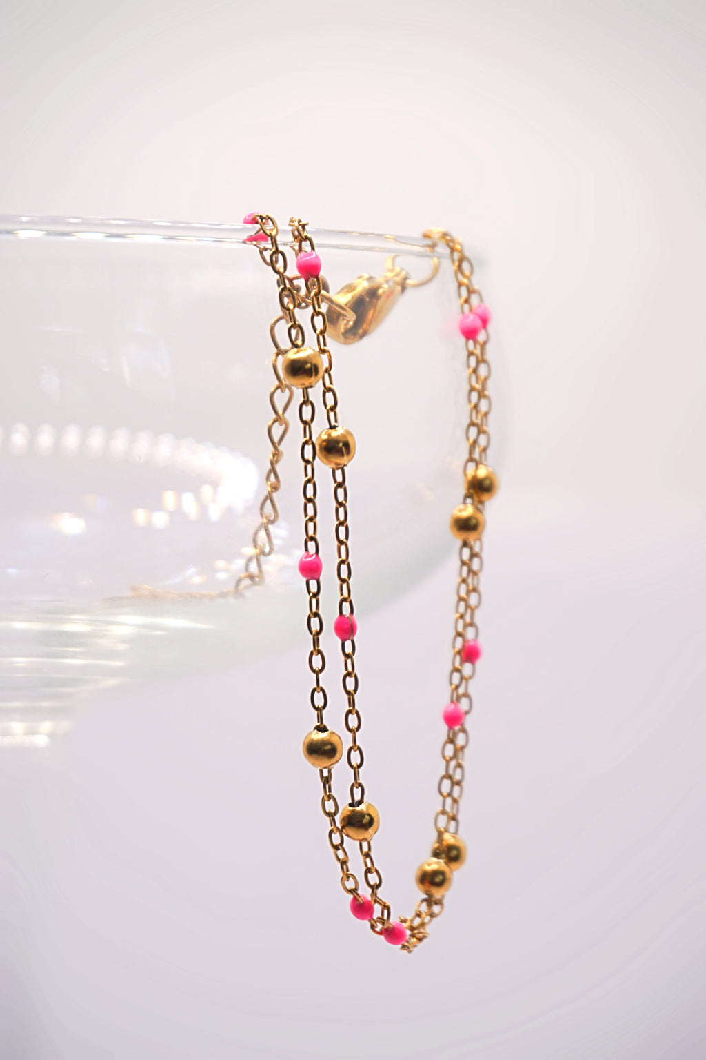Bracelet Leïla - Rose