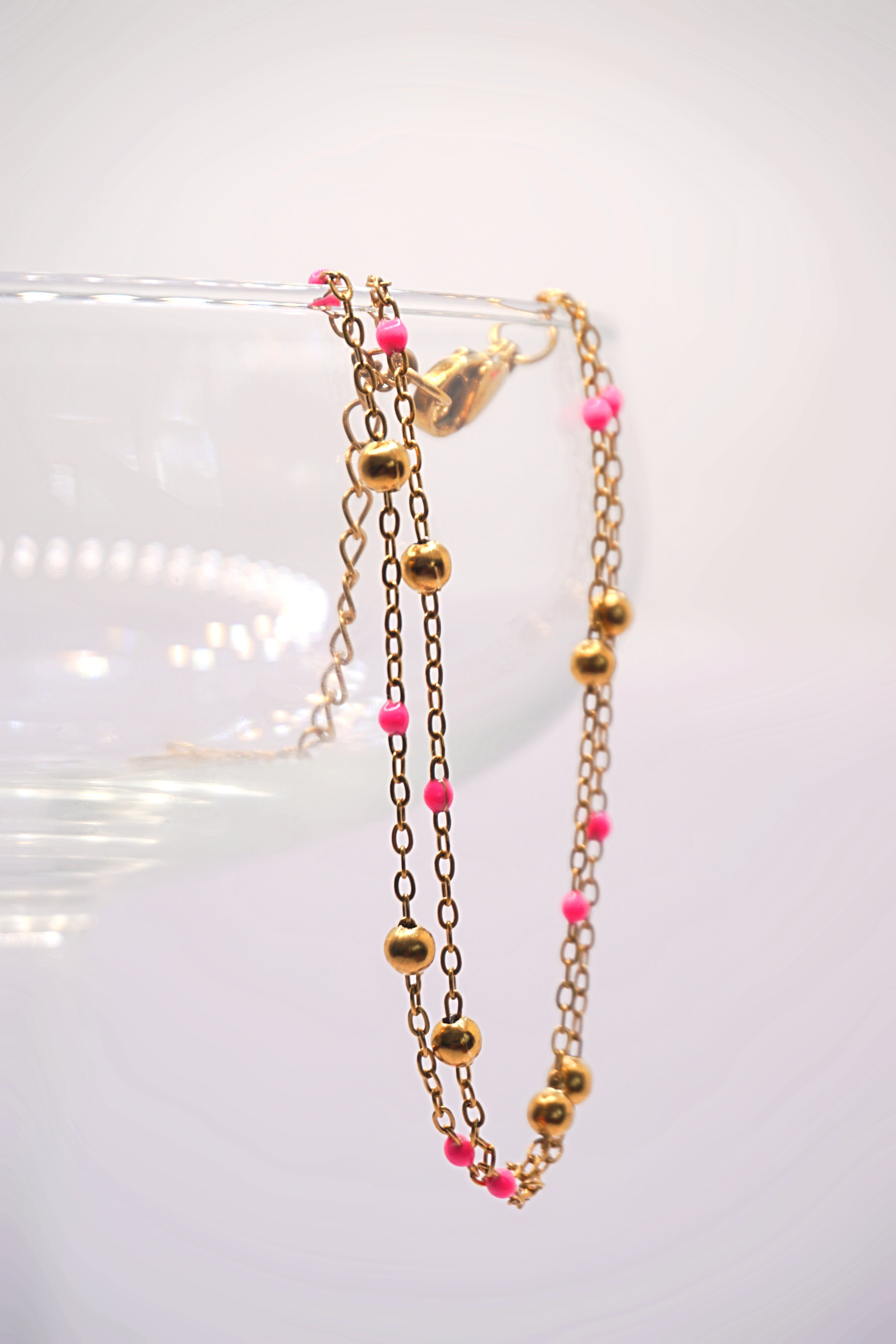 Bracelet Leïla - Rose