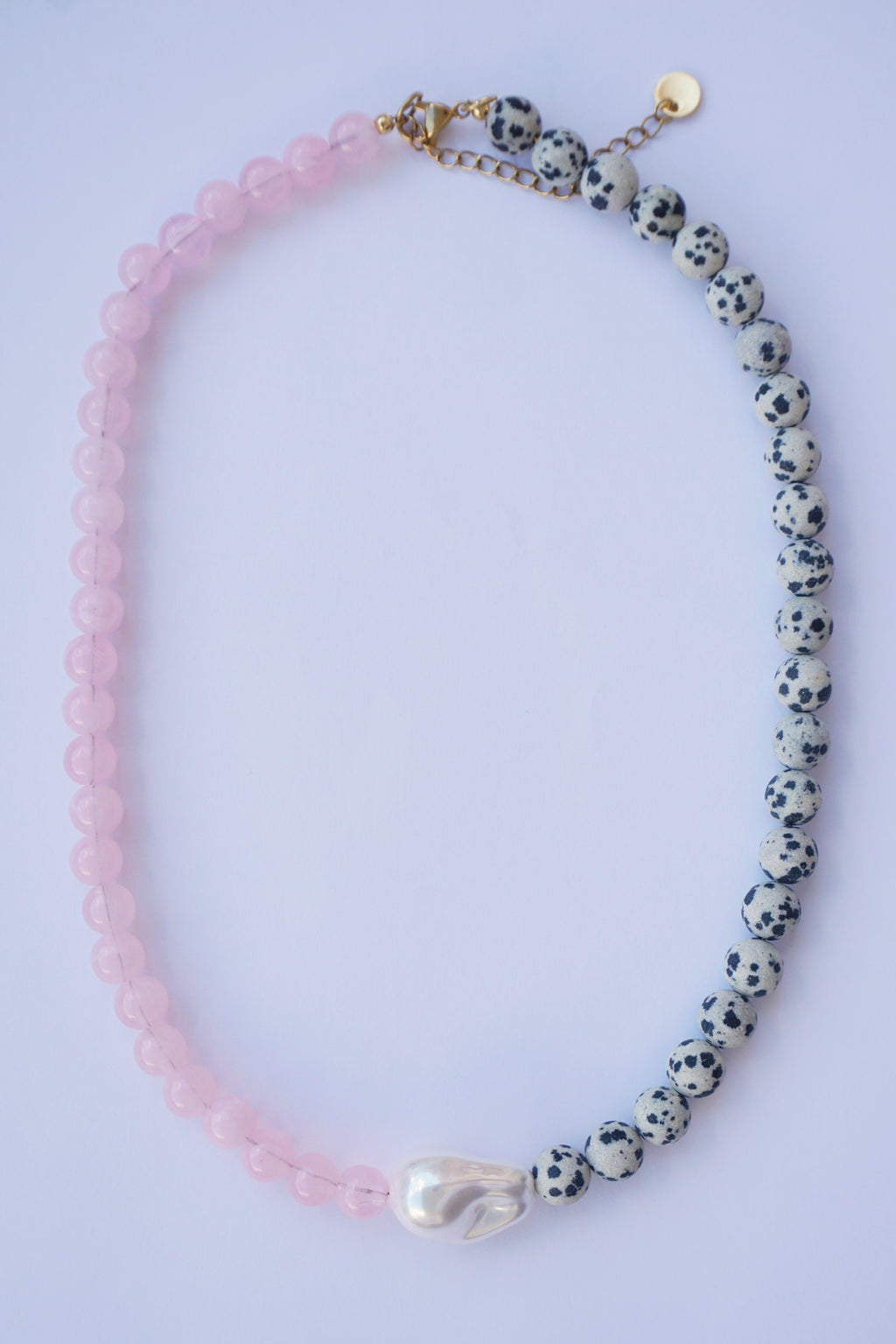 Collier Ella - Rose poudré