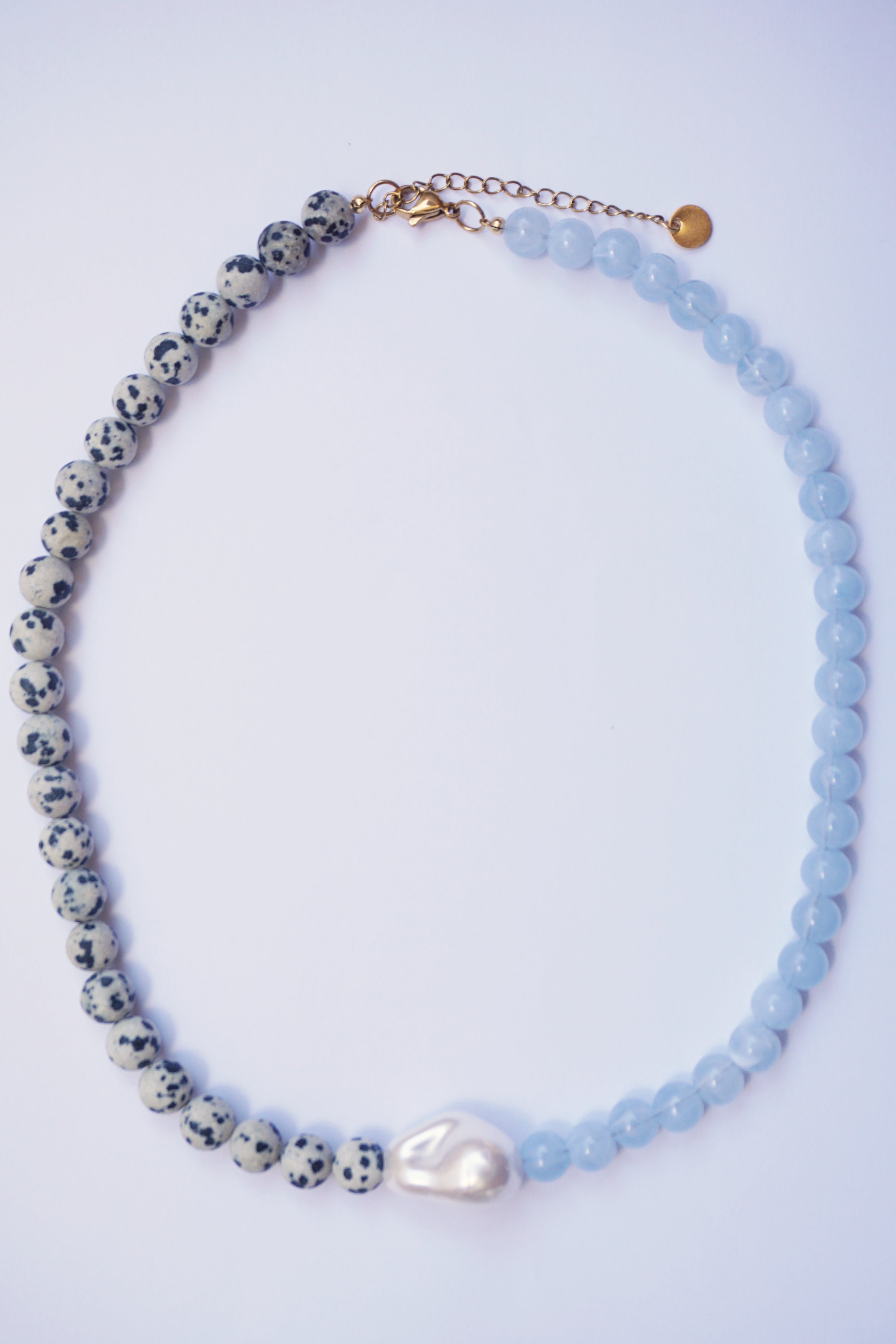 Collier Ella - Bleu ciel