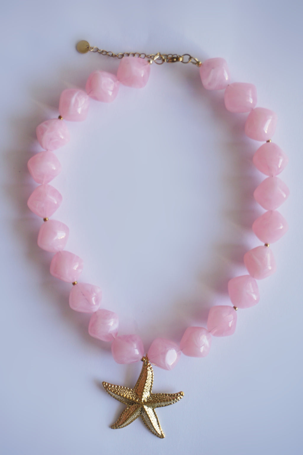 Collier Stella - Rose poudré