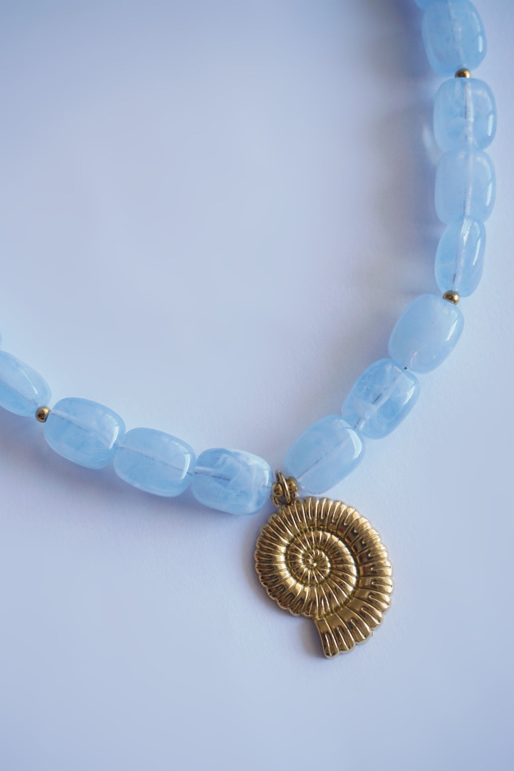 Collier Paloma - Bleu ciel
