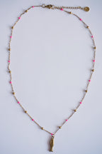 Collier Leïla - Rose