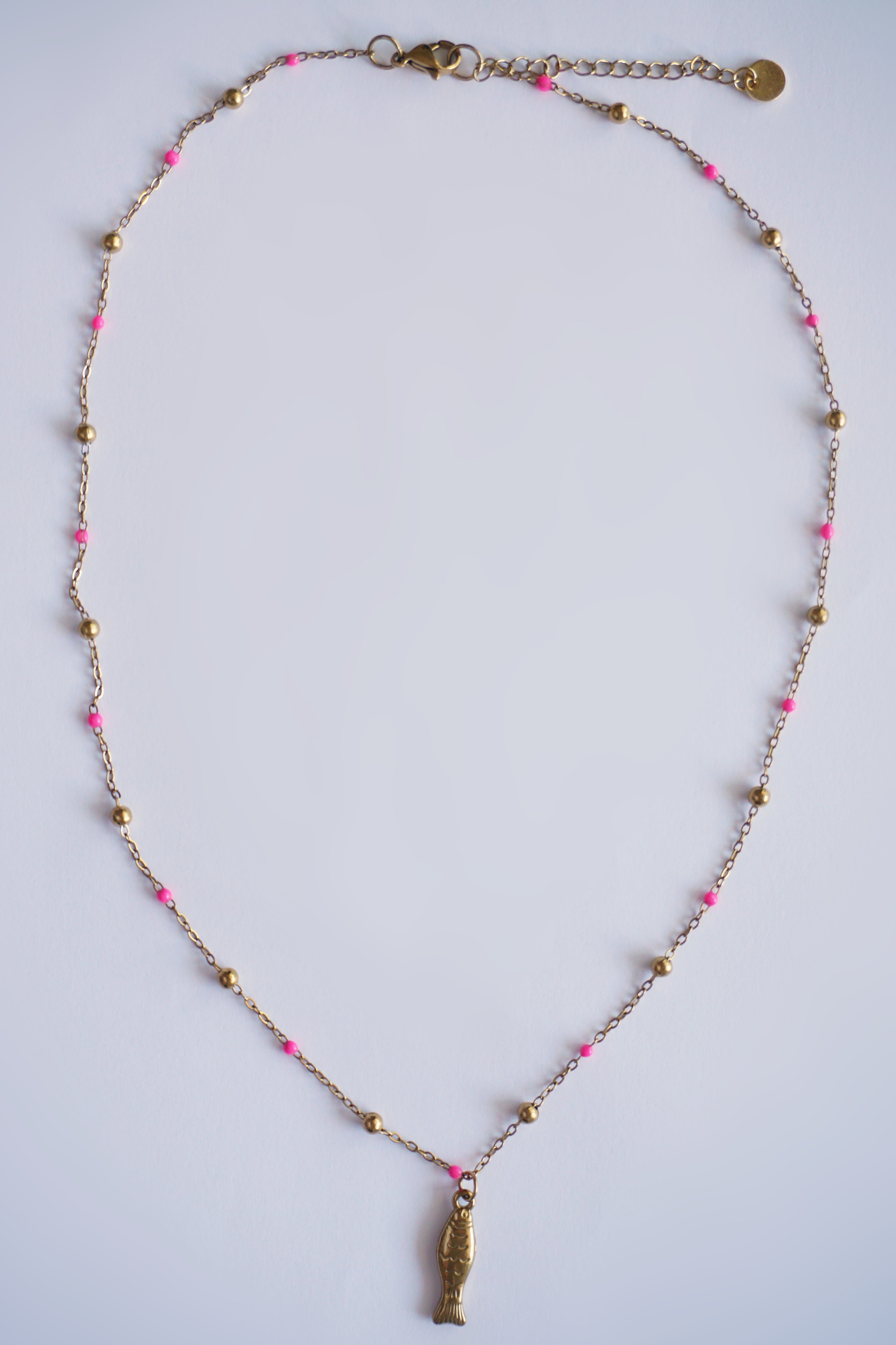Collier Leïla - Rose