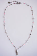 Collier Leïla - Rose