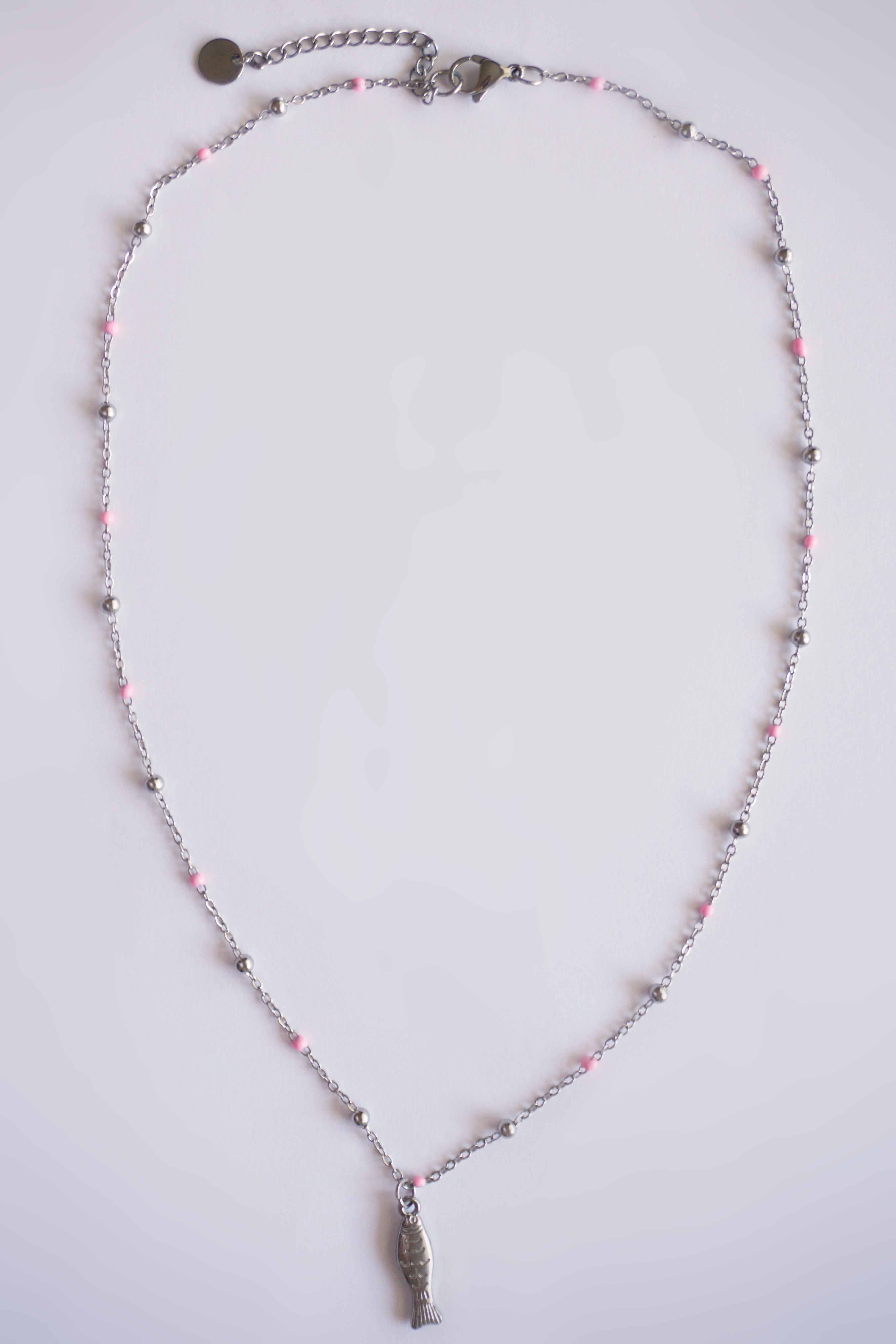 Collier Leïla - Rose