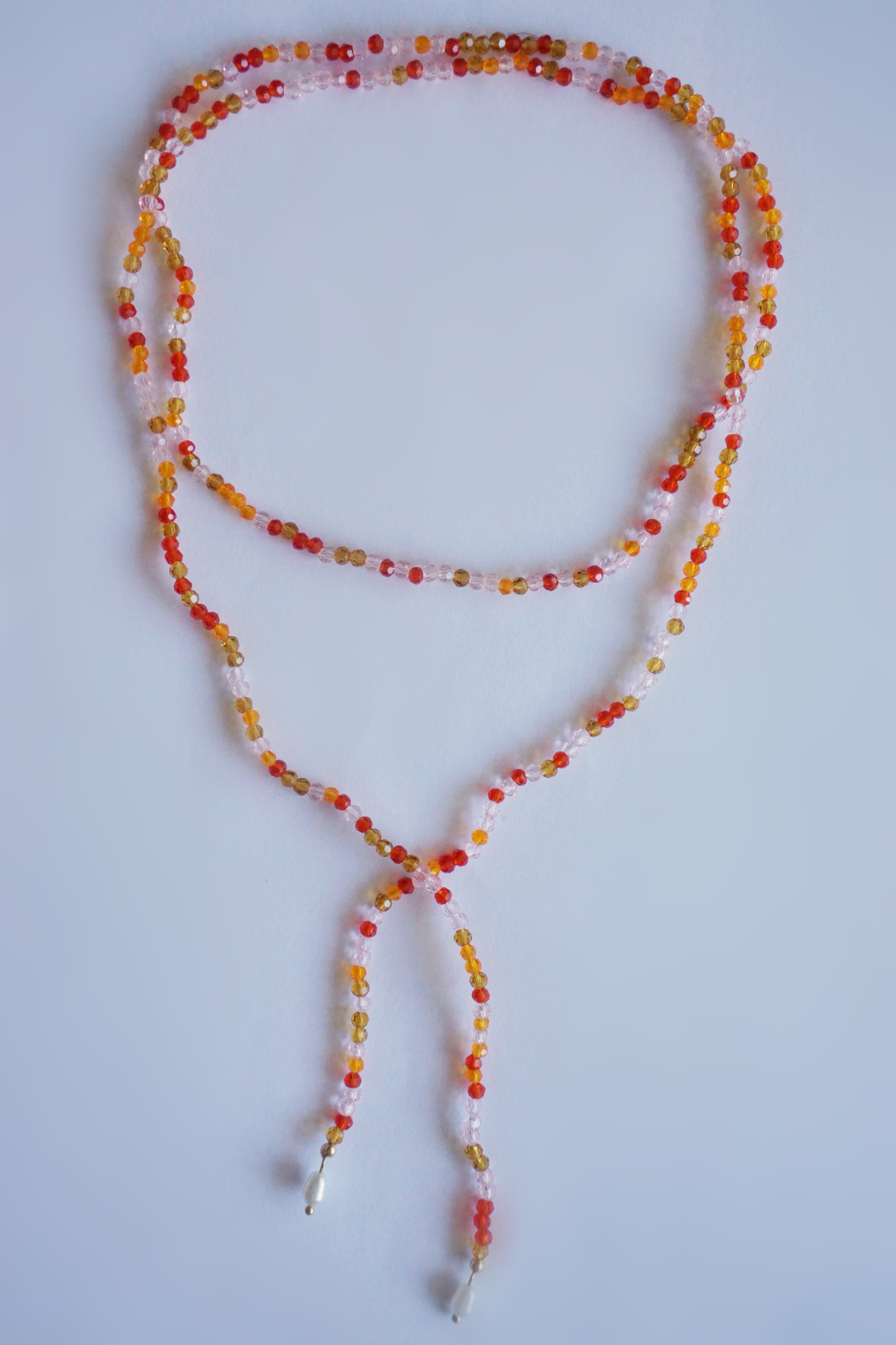 Collier sans fermoir Mia - Orange
