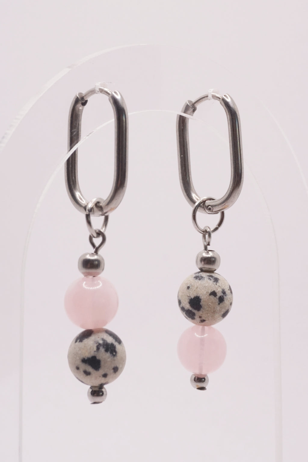 Boucles d'oreilles Ella - Rose