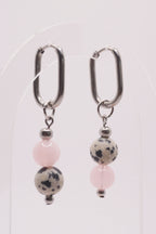 Boucles d'oreilles Ella - Rose