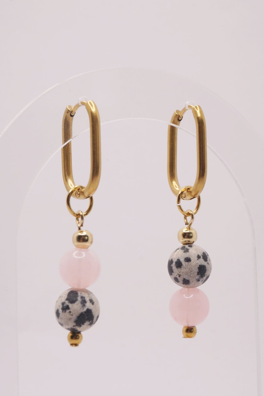 Boucles d'oreilles Ella - Rose