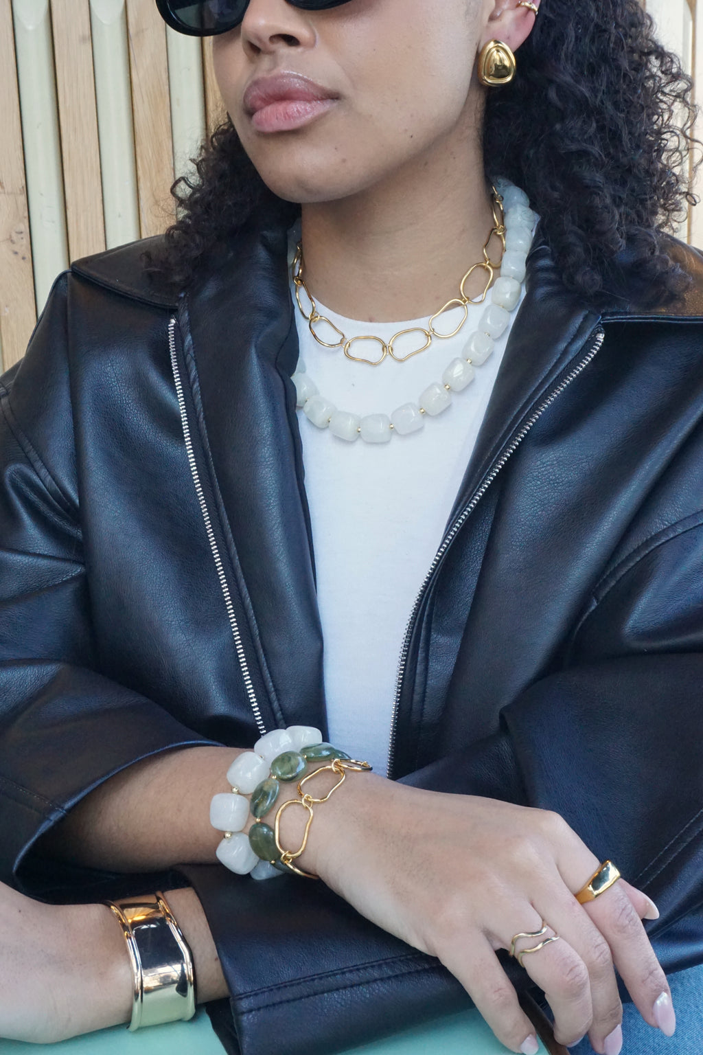 Collier Olympe - Blanc