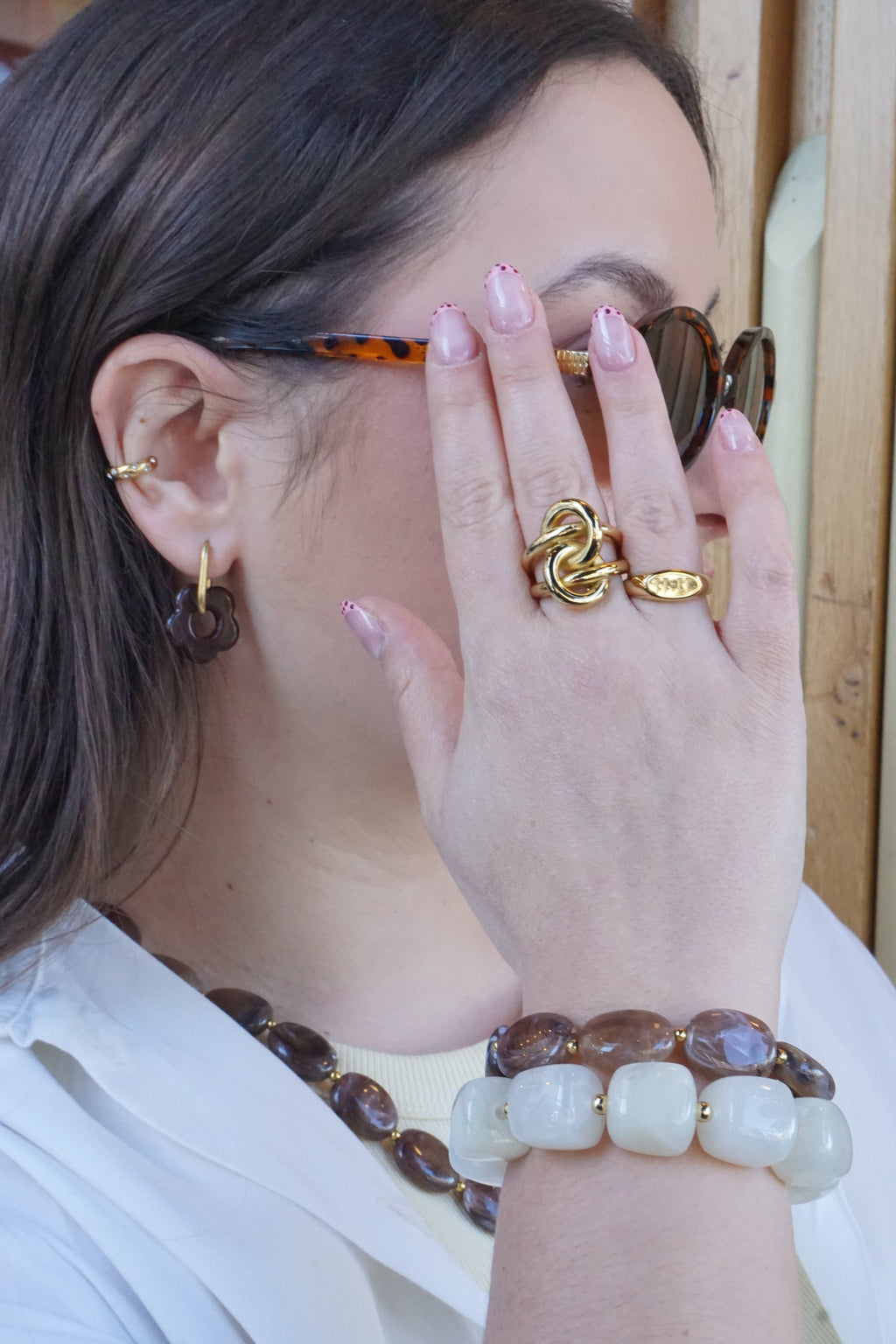 Bracelet Olivia - Marron