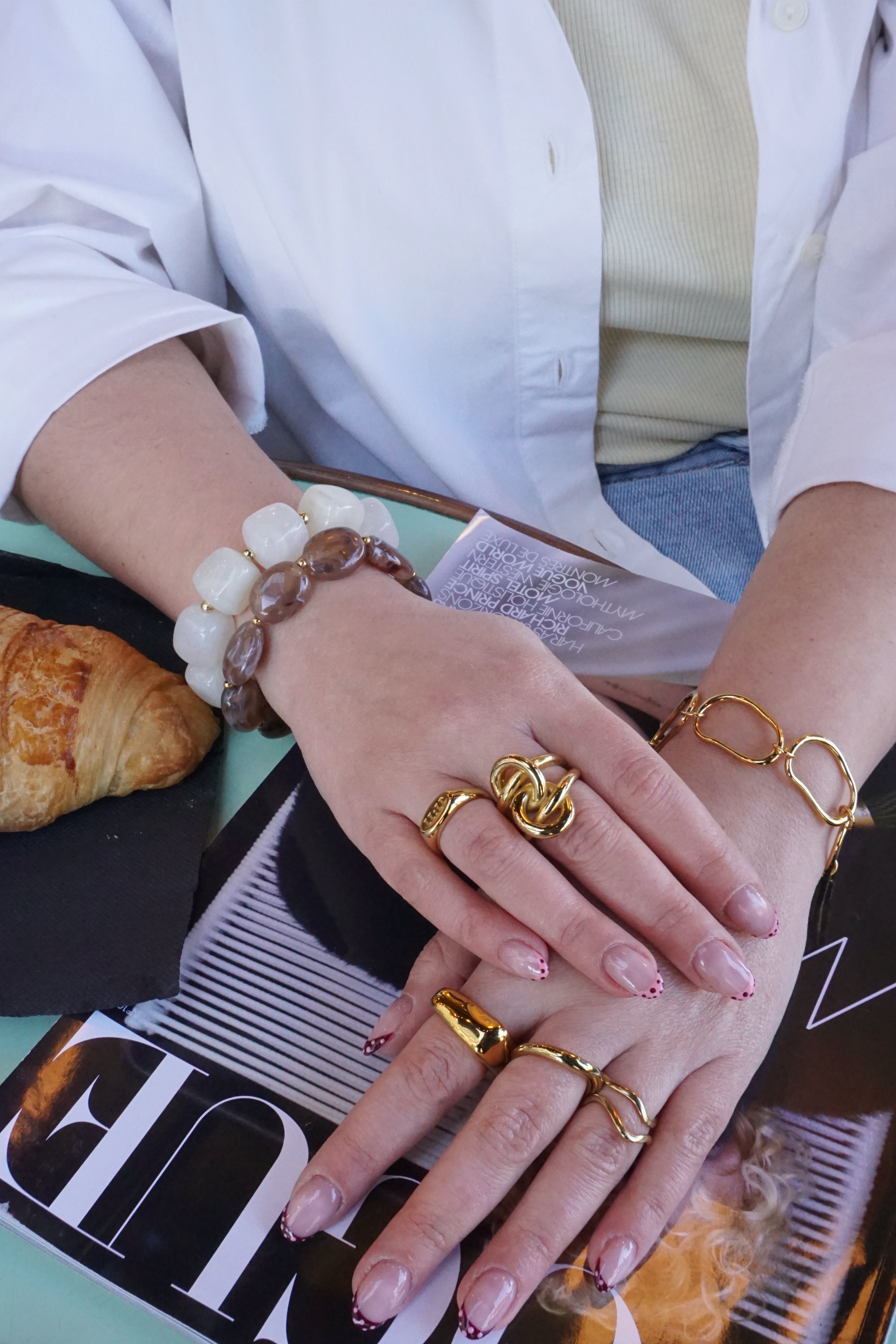 Bracelet Olivia - Marron