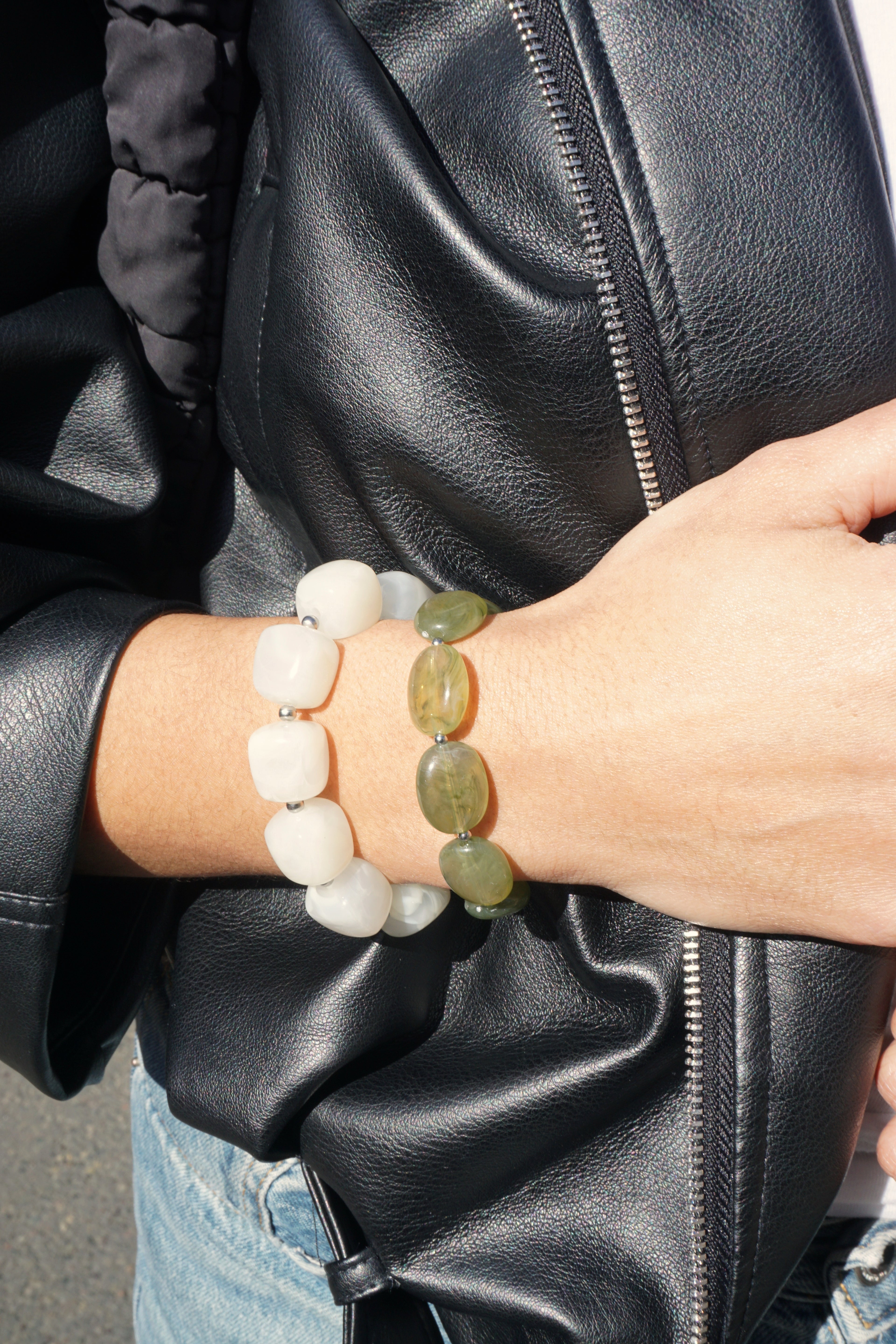 Bracelet Olympe - Blanc