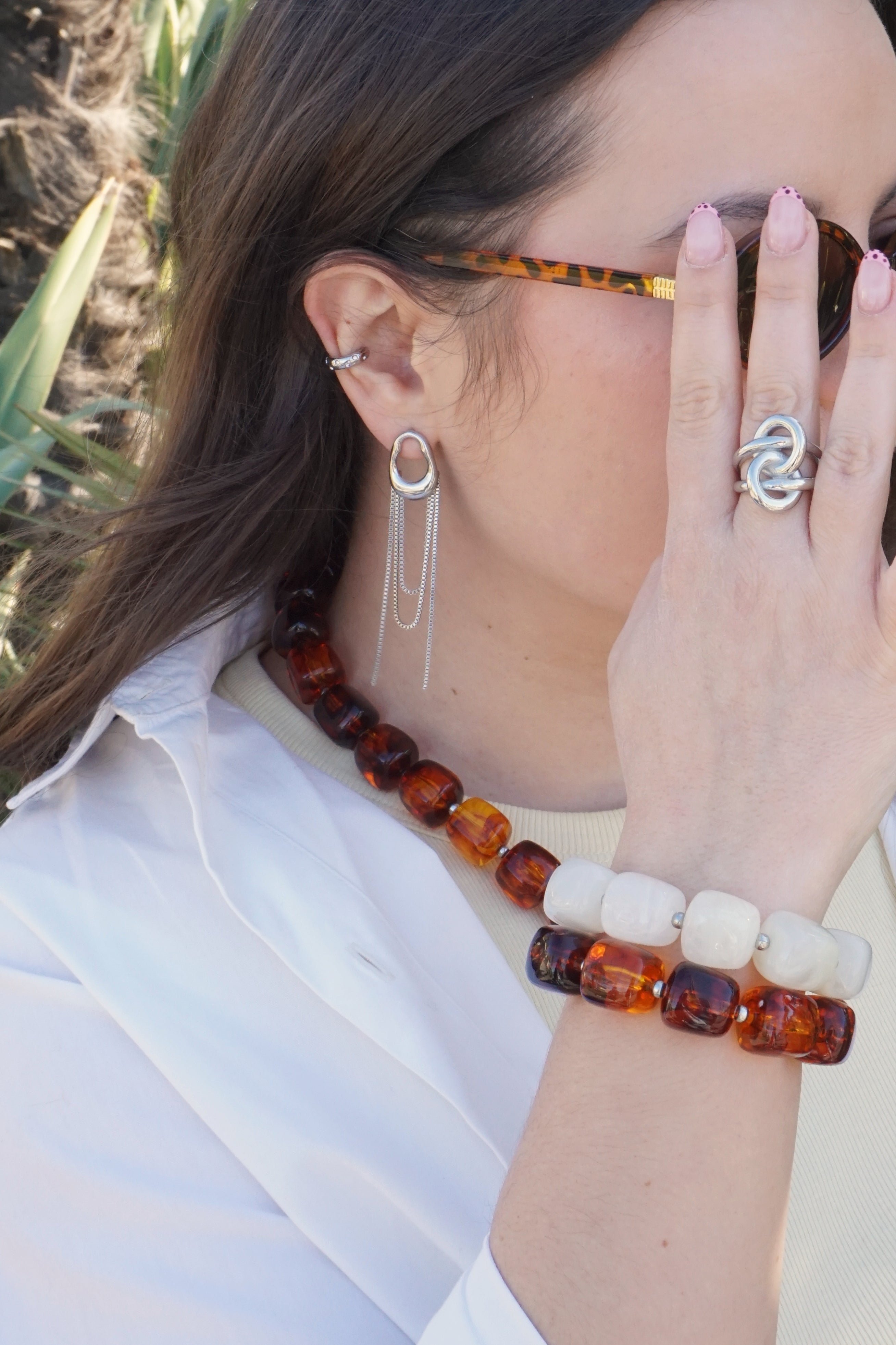 Bracelet Olympe - Ambre