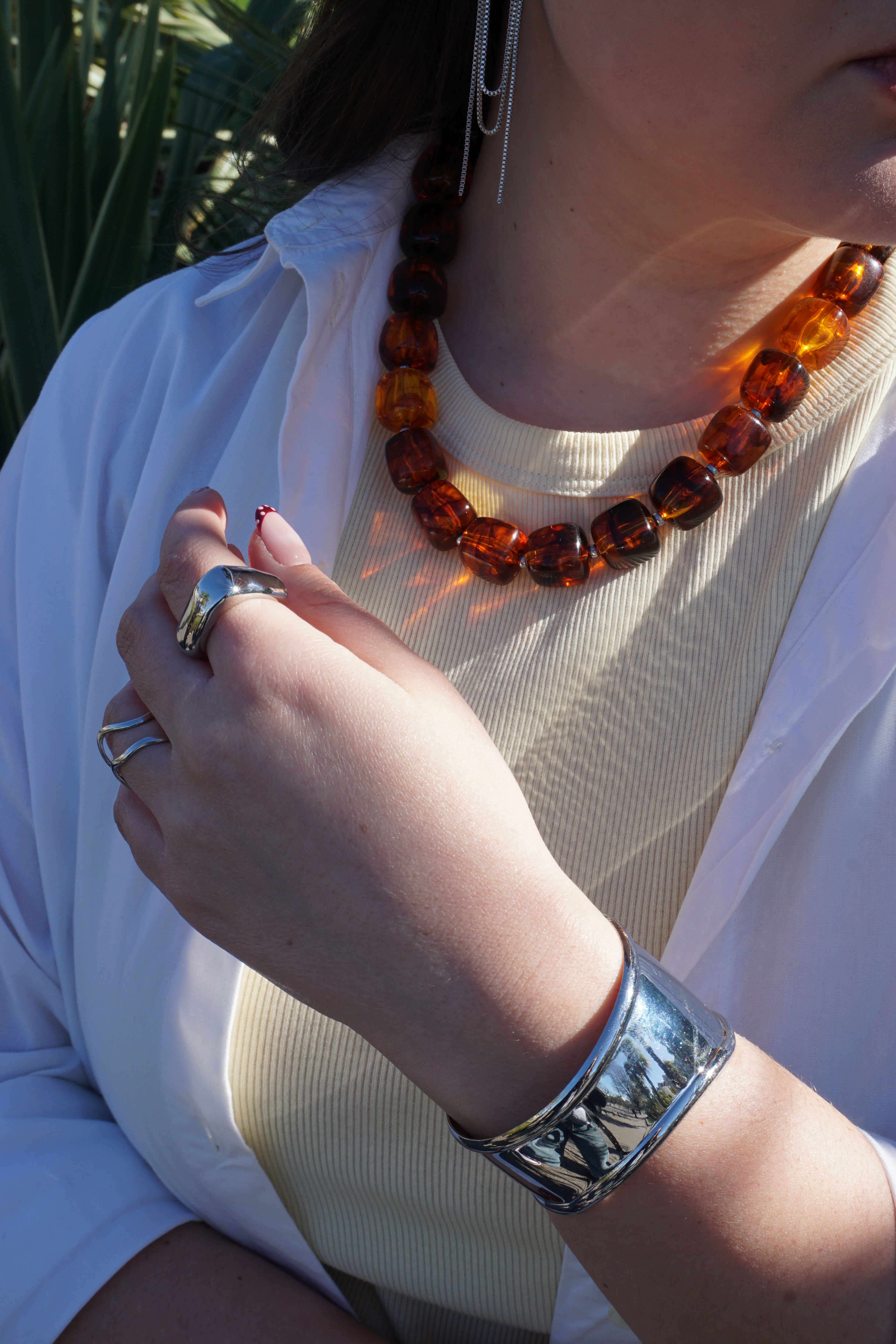 Collier Olympe - Ambre