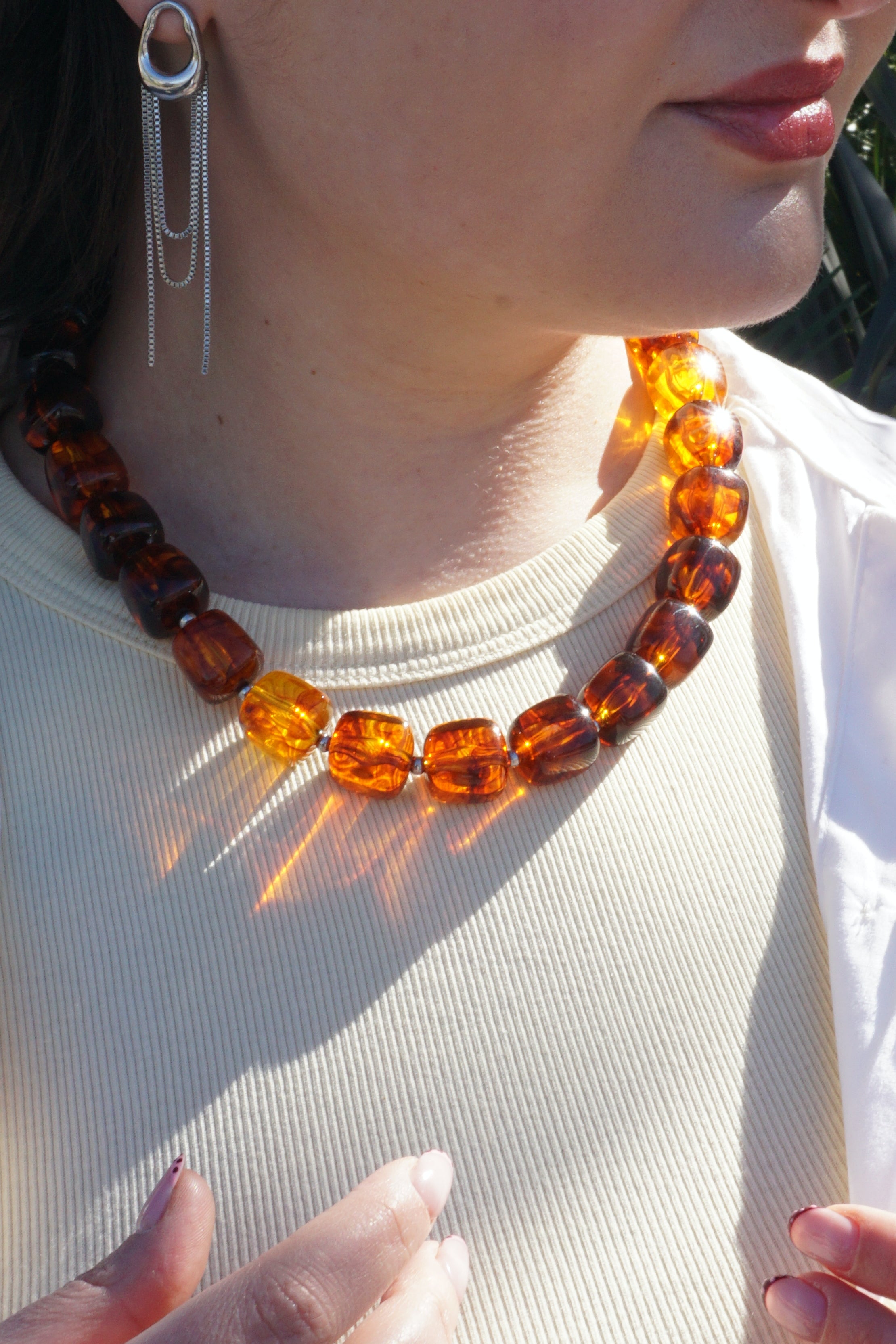 Collier Olympe - Ambre