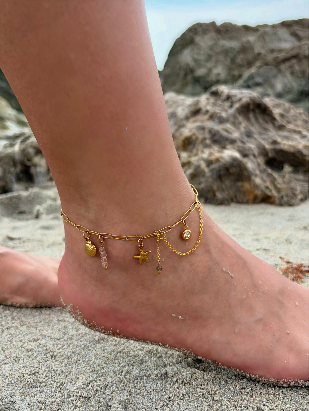Chaîne de cheville Lucia